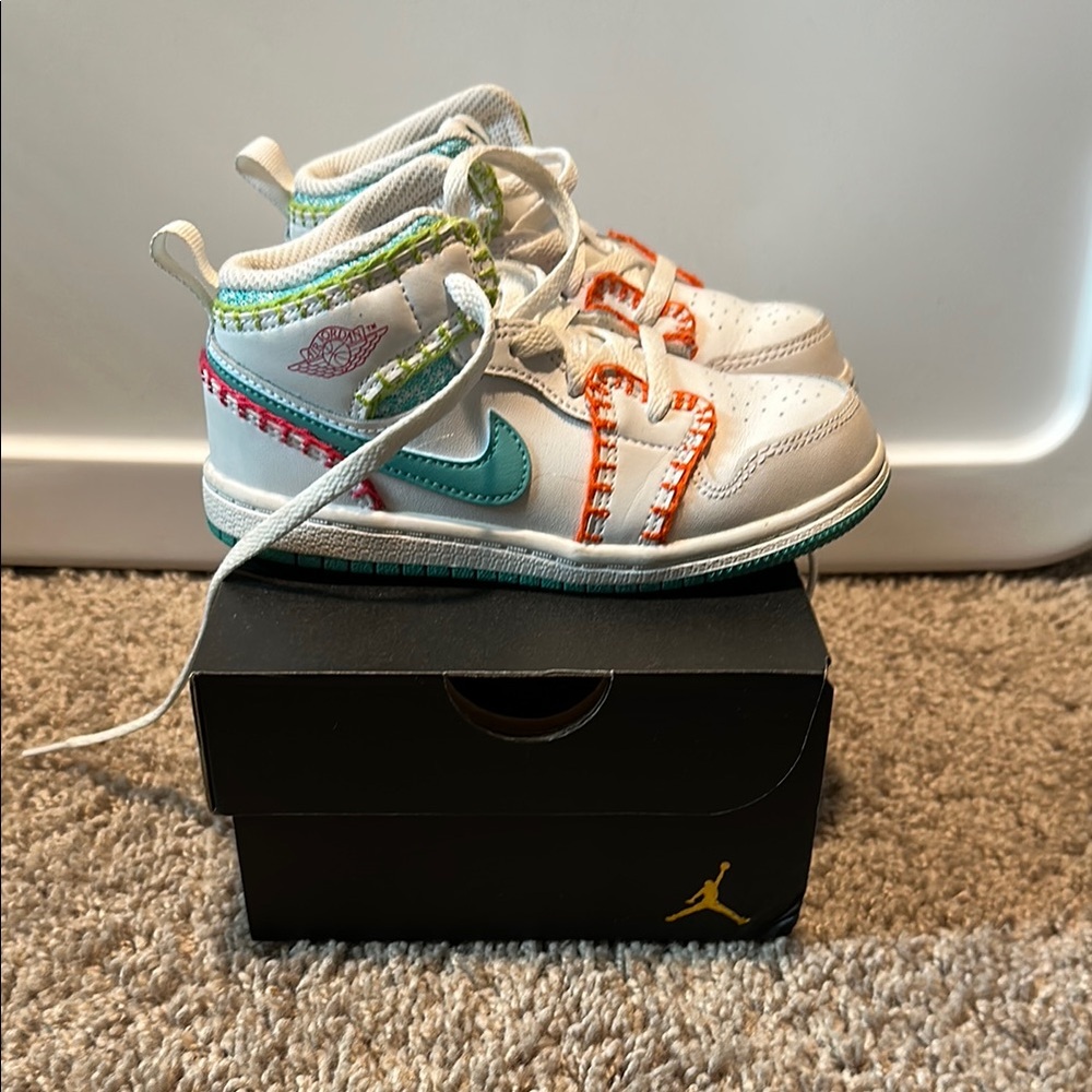 Jordan Kids' Multicolor High-Top Sneakers